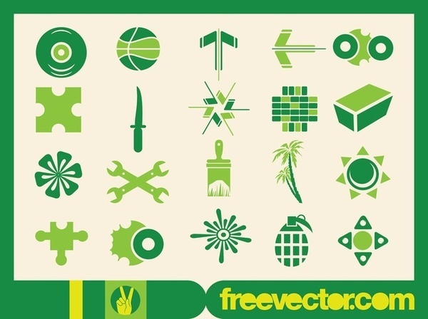 Fresh Icons Free Vector