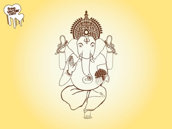 Ganesha Free Vector
