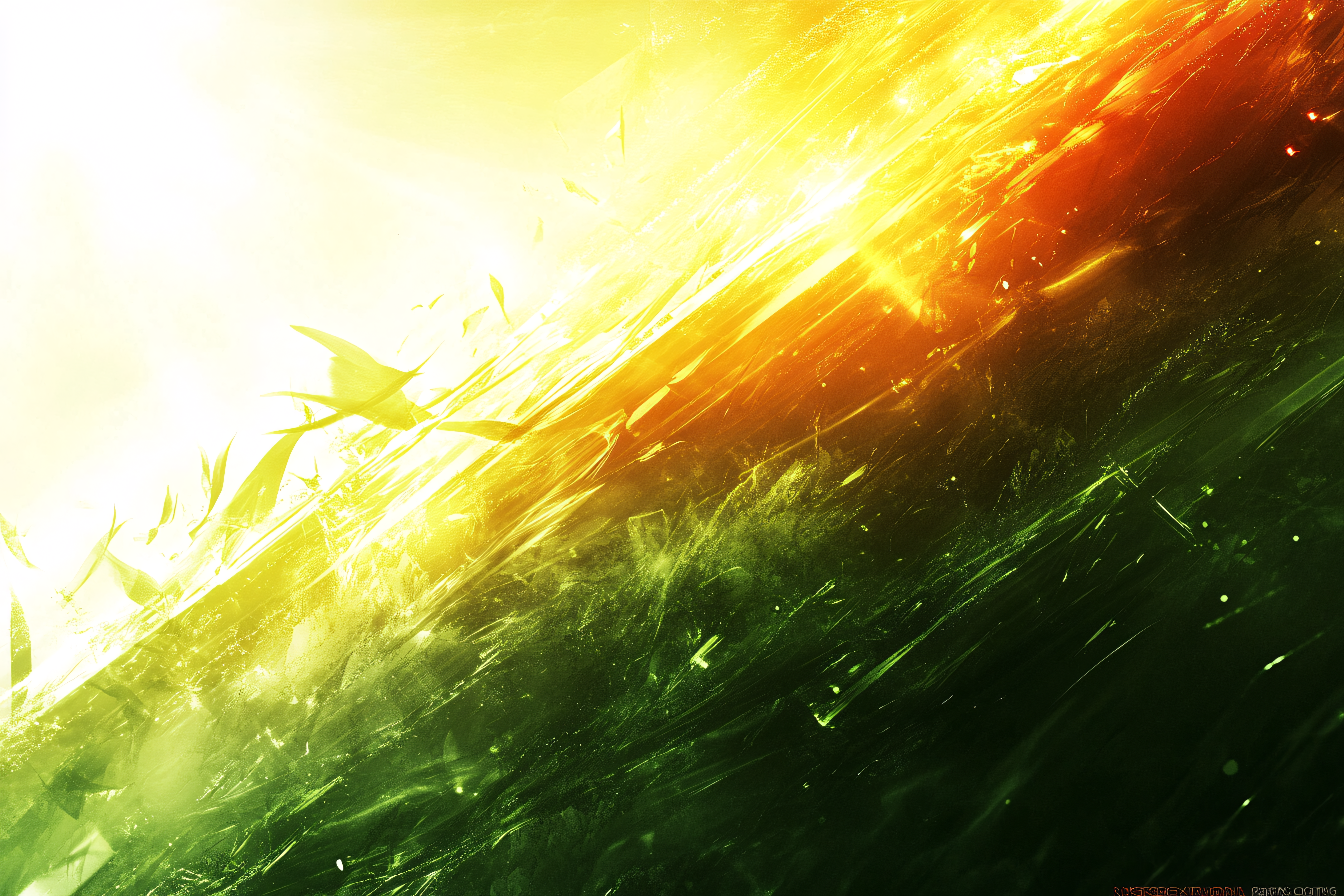 Glowing Abstract Background