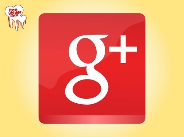 Google Plus Icon Free Vector