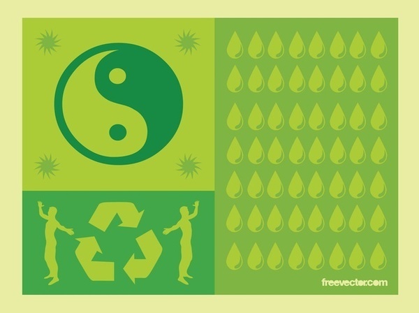 Green Life Free Vector