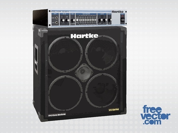 Guitar Amplifier Free Vector