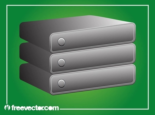 Hard Disk Drives Free Vector