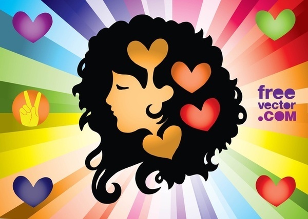 Heart Child Free Vector
