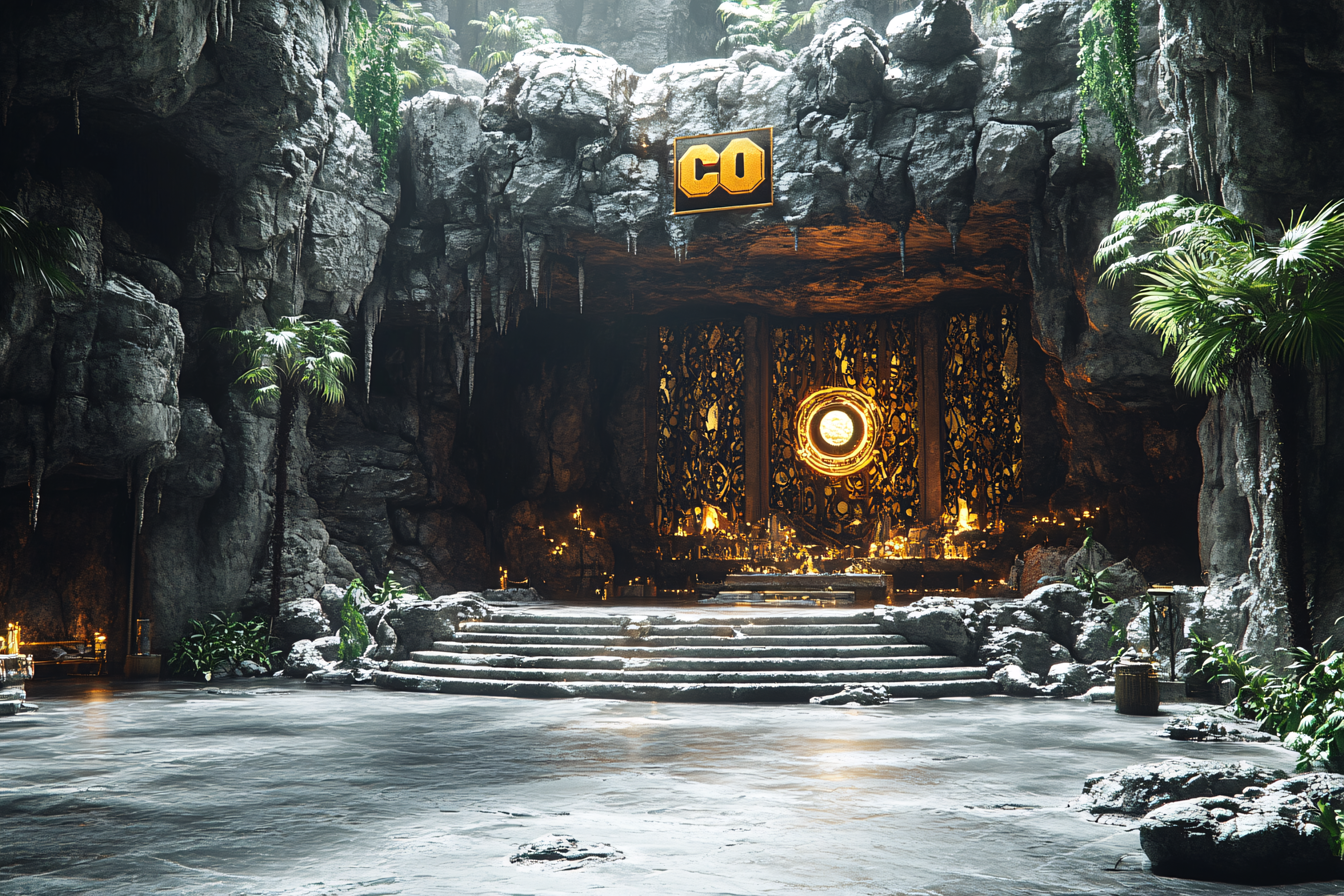 Hidden Temple Entrance