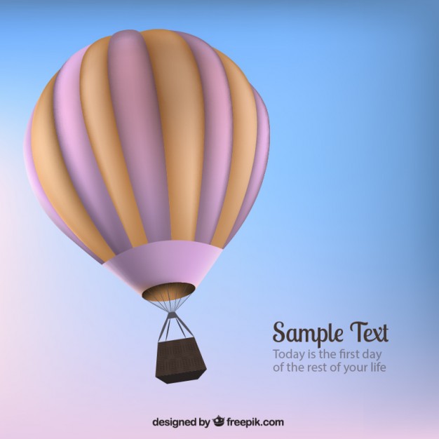 Hot Air Balloon Free Vector