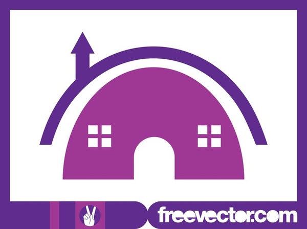 House Logo Template Free Vector