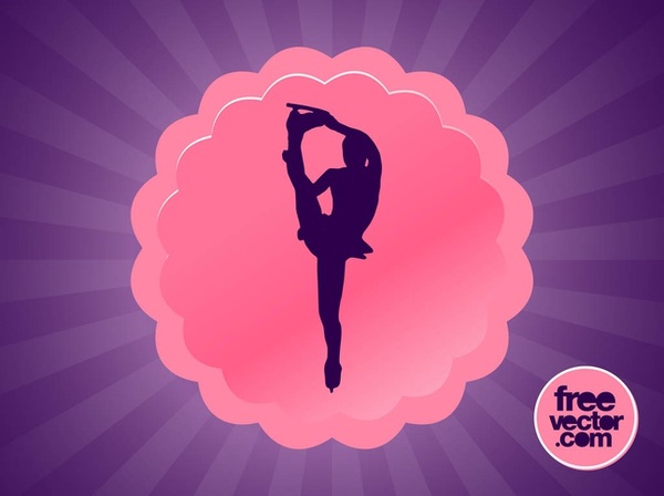 Ice Skater Free Vector
