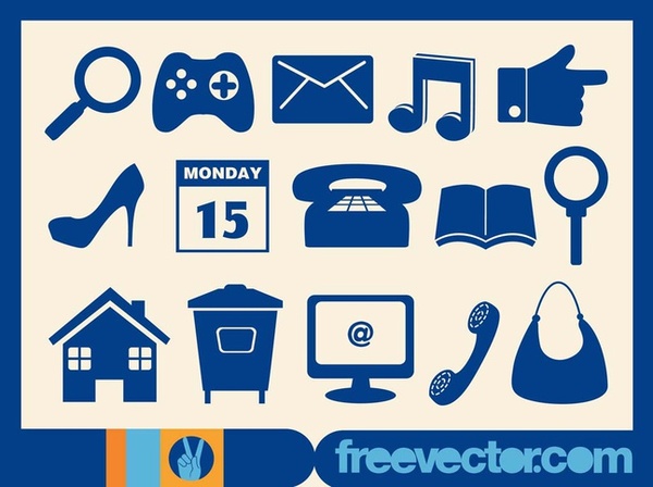 Icons Free Vector