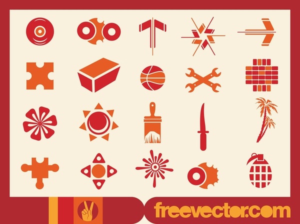 Icons Free Vector