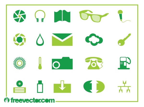 Icons Pack Free Vector