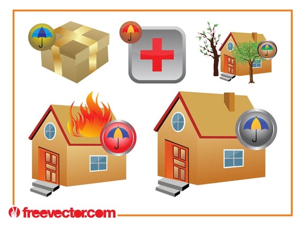 Insurance Designs Free Vector