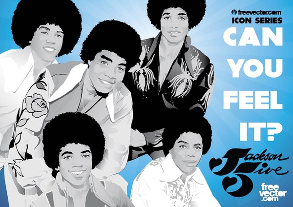 Jackson 5 Free Vector