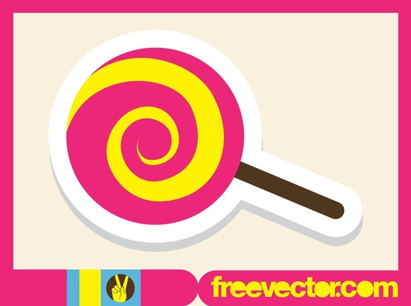 Lollipop Icon Free Vector