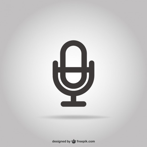 Microphone Icon Free Vector