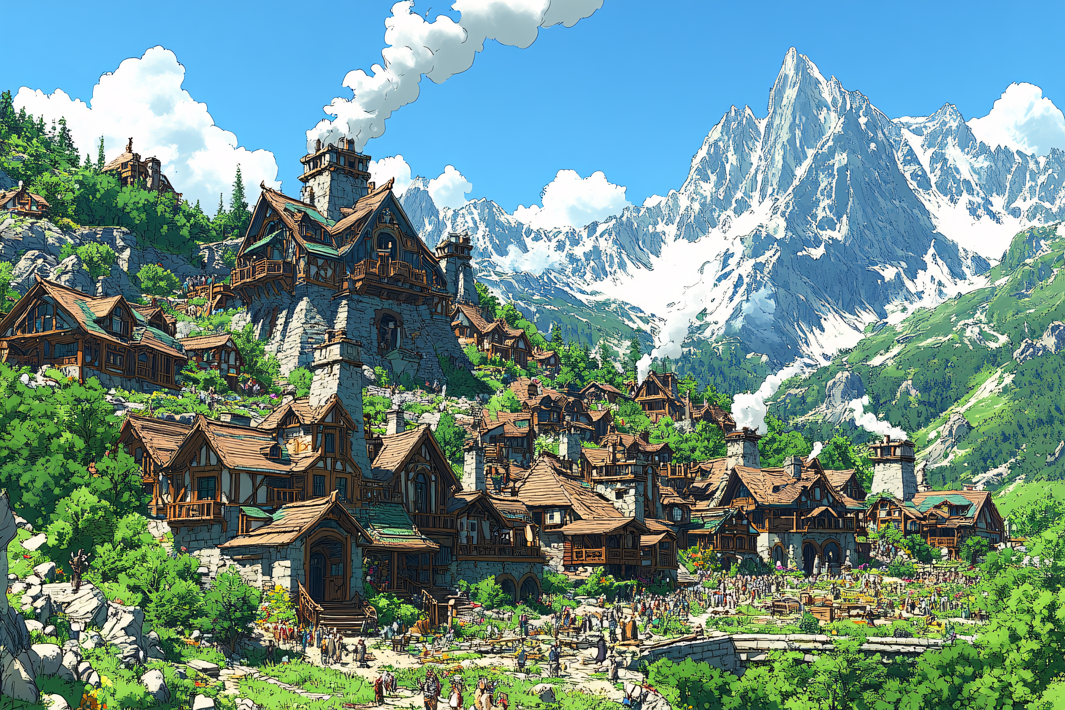Mountain Village Gathering