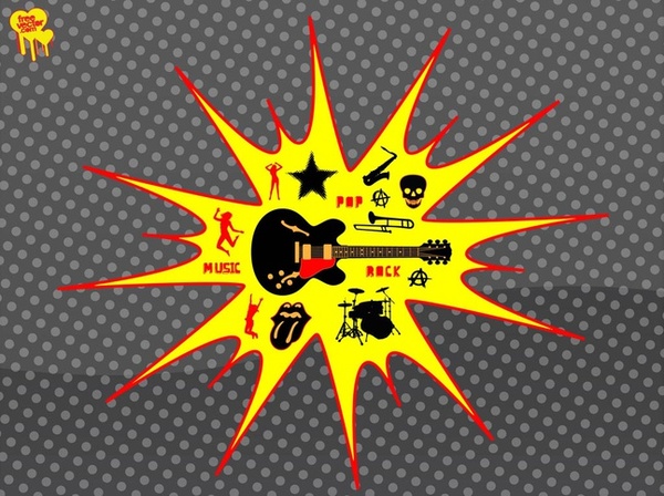 Pop s Free Vector