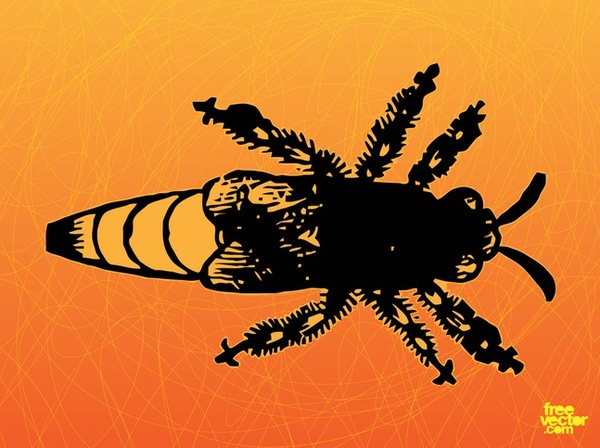 Queen Bee Free Vector