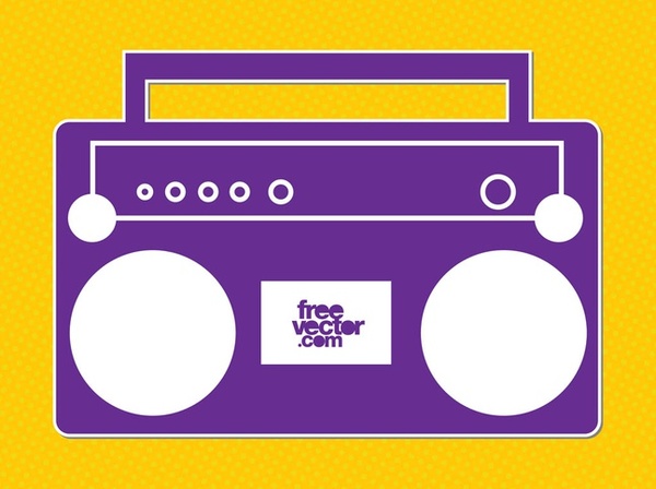 Radio Icon Free Vector