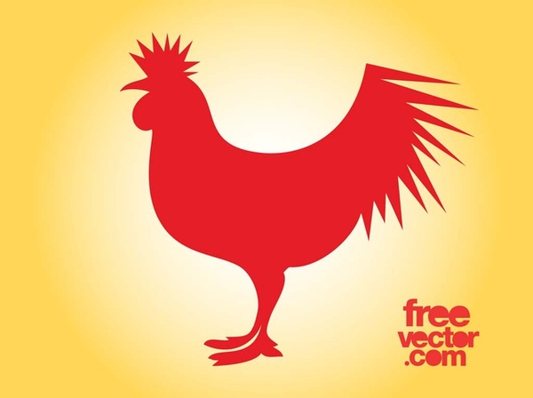 Rooster Free Vector