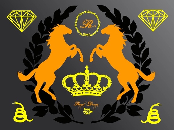 Royal Design Free Vector