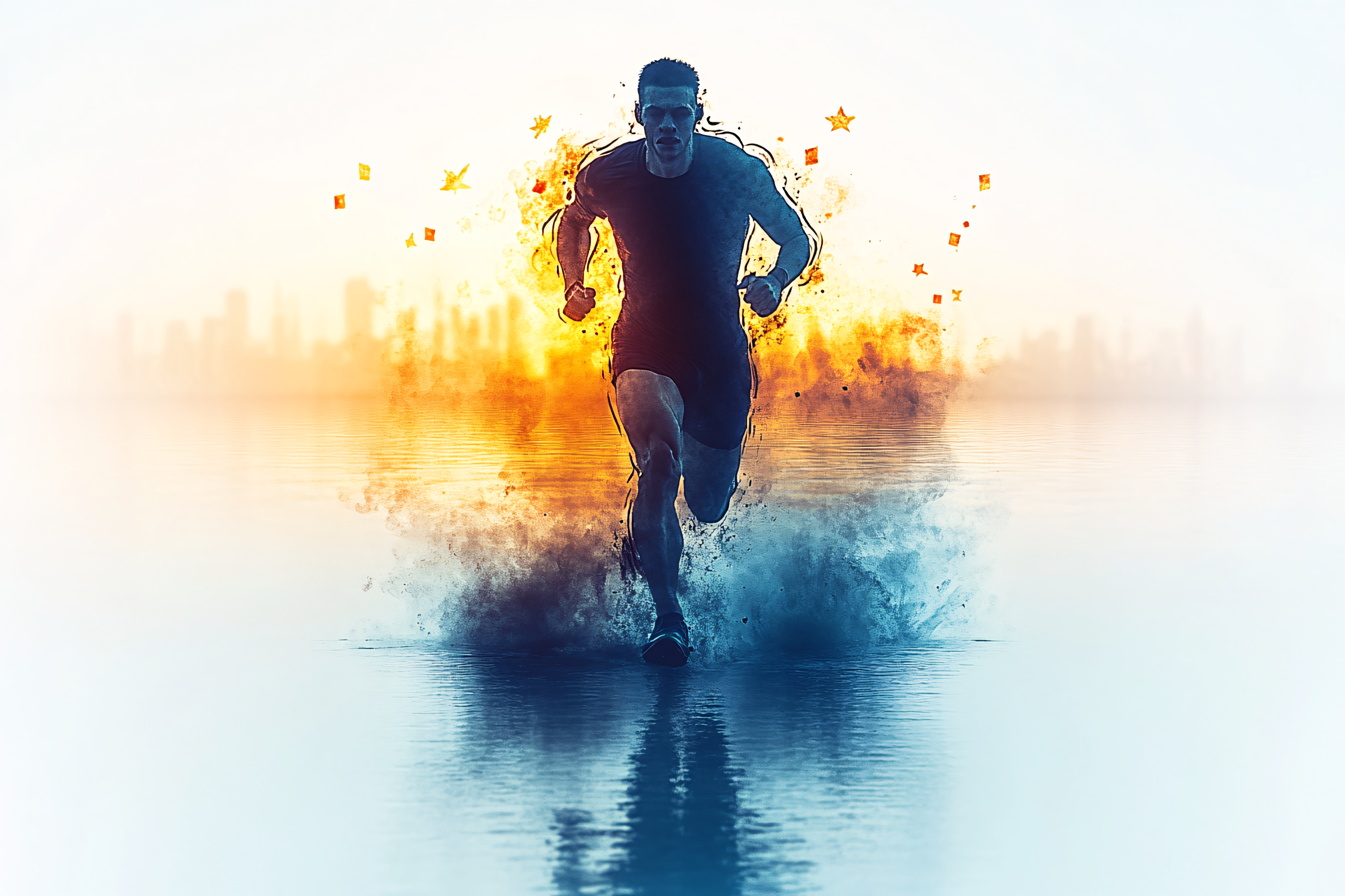 Runner In Motion