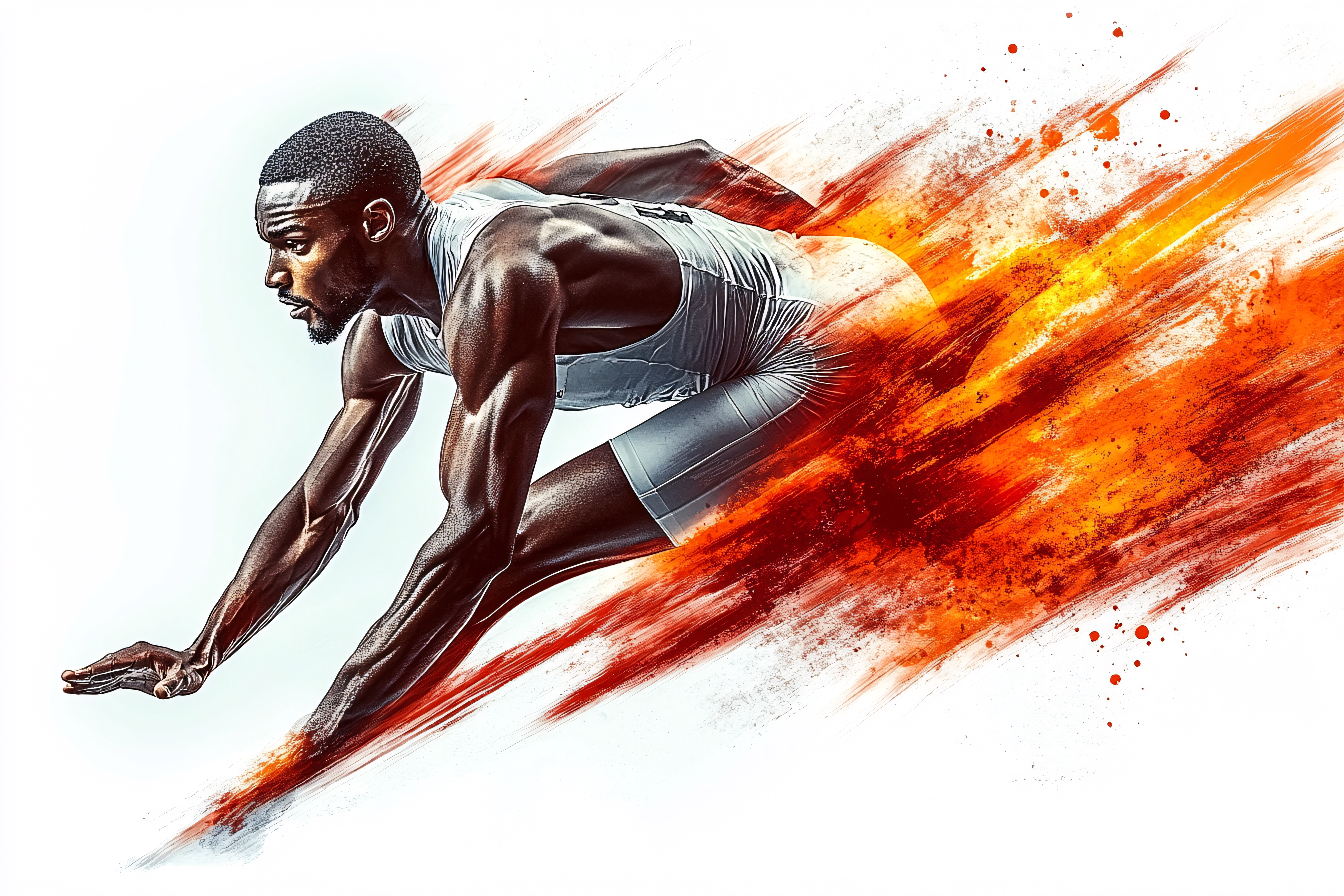 Runner Start Burst