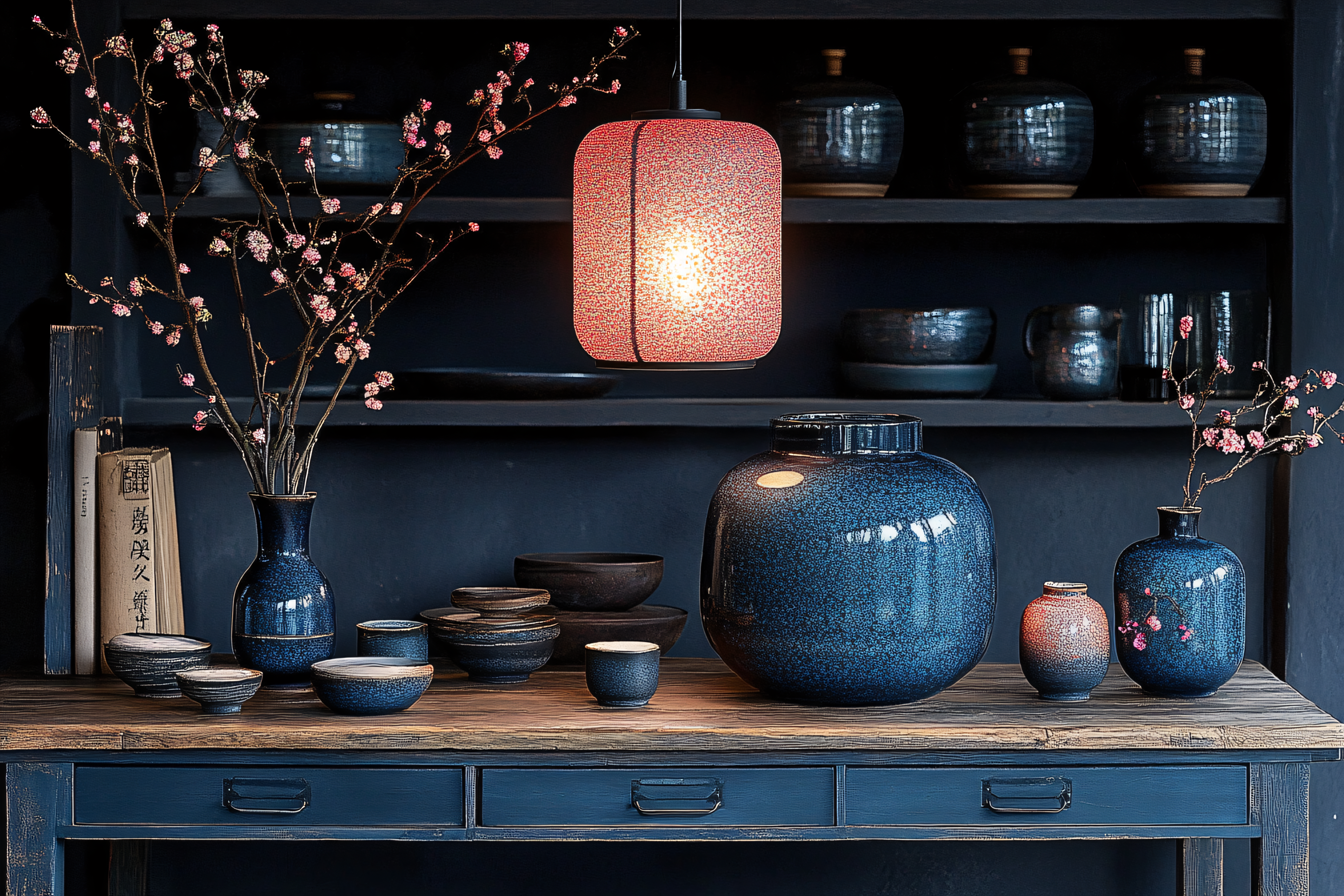 Rustic Ceramic Still Life