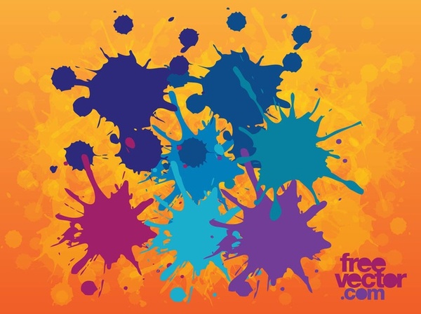 Splatter Free Vector