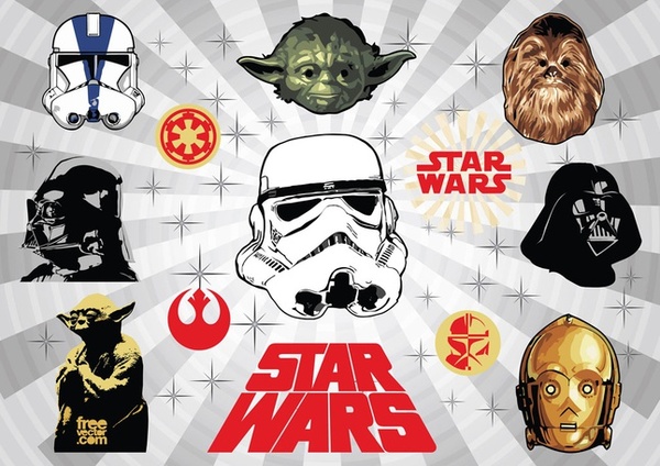 Star Wars s Free Vector
