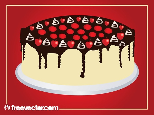 Tasty Cake Free Vector