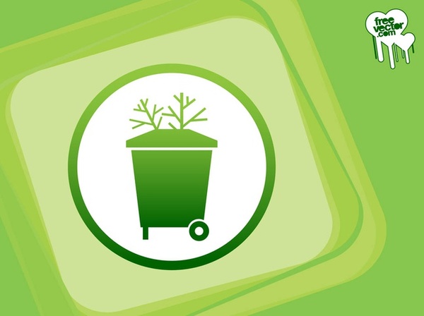 Trash Can Free Vector