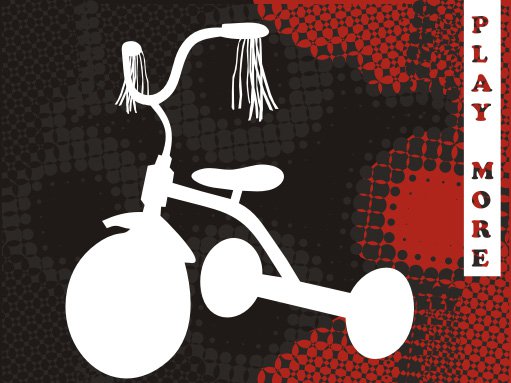 Tricycle Free Vector