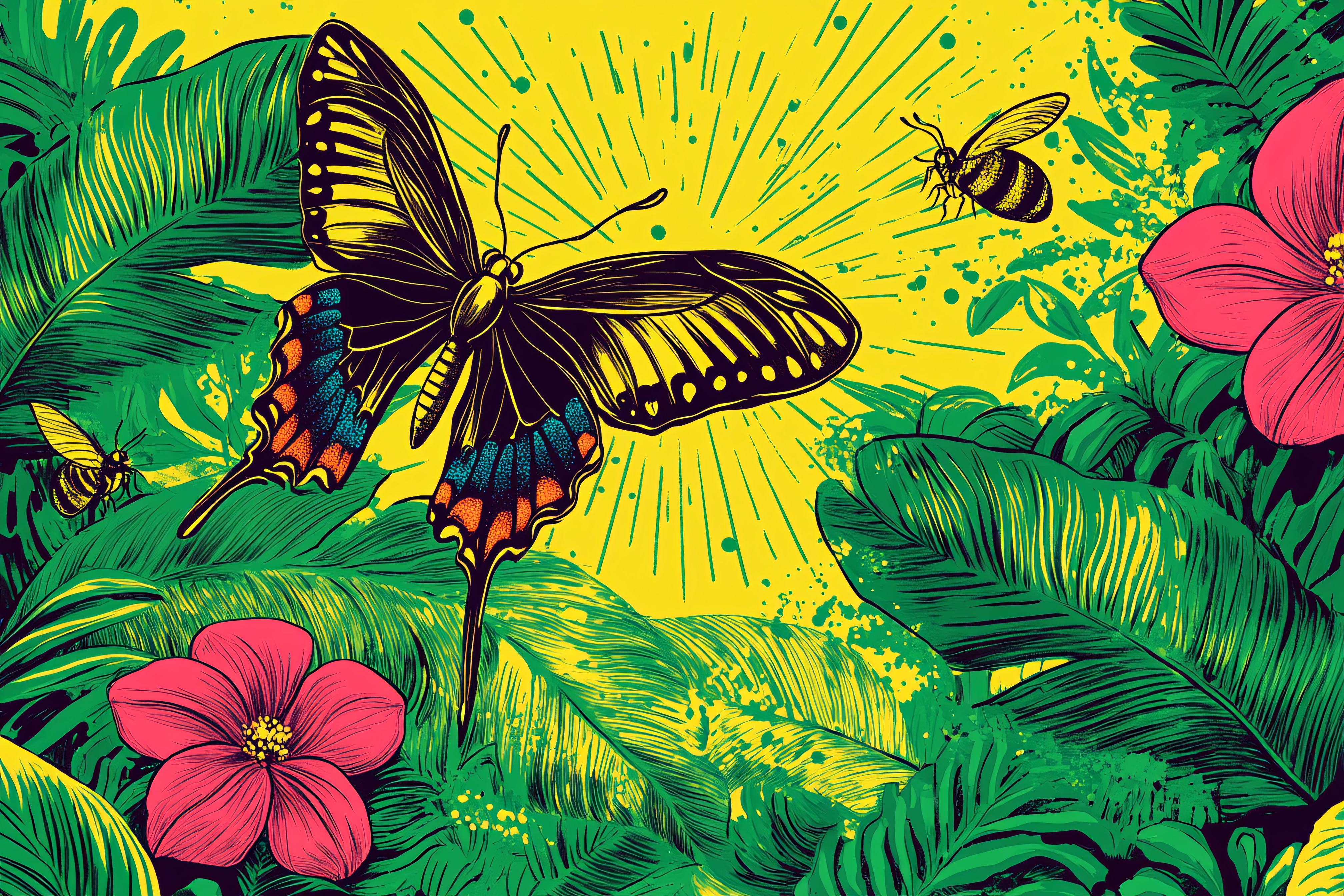 Tropical Butterfly Garden