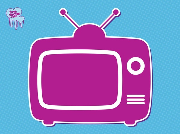 TV Icon Free Vector