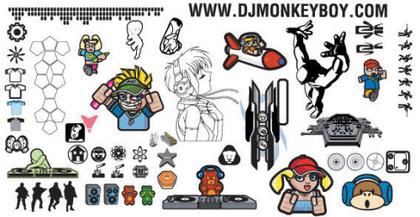 Mixed Elements Free Vector Pack
