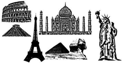 Around the World Vector
