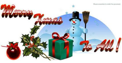 X-mas objects