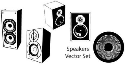 Speakers Vector Set