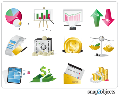 Free Vector Financial Elements