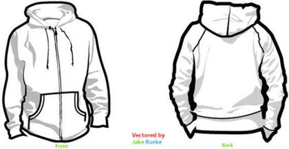 Hoodie Templates Free Vector