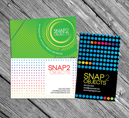 Colourful Vector Business Cards Templates
