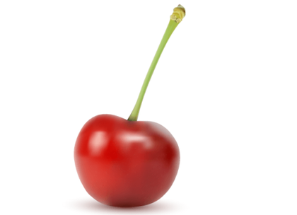 Free Red Cherry Vector Illustration