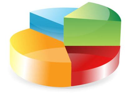 Pie Chart Vector