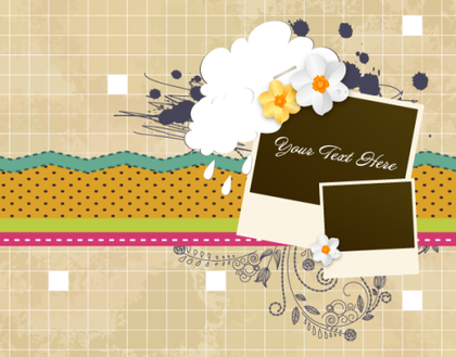 Scrapbook Vintage Vector Elements
