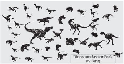 Dinosaurs Free Vector