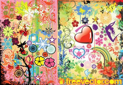 Floral Vector Pack Illustrator