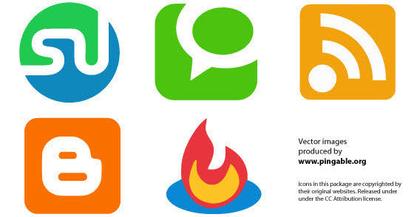 Free Social Media Icons Vector