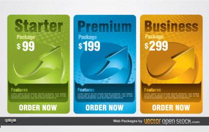Web Packages Vector