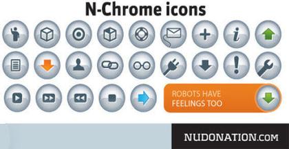 N-Chrome Vector Icons